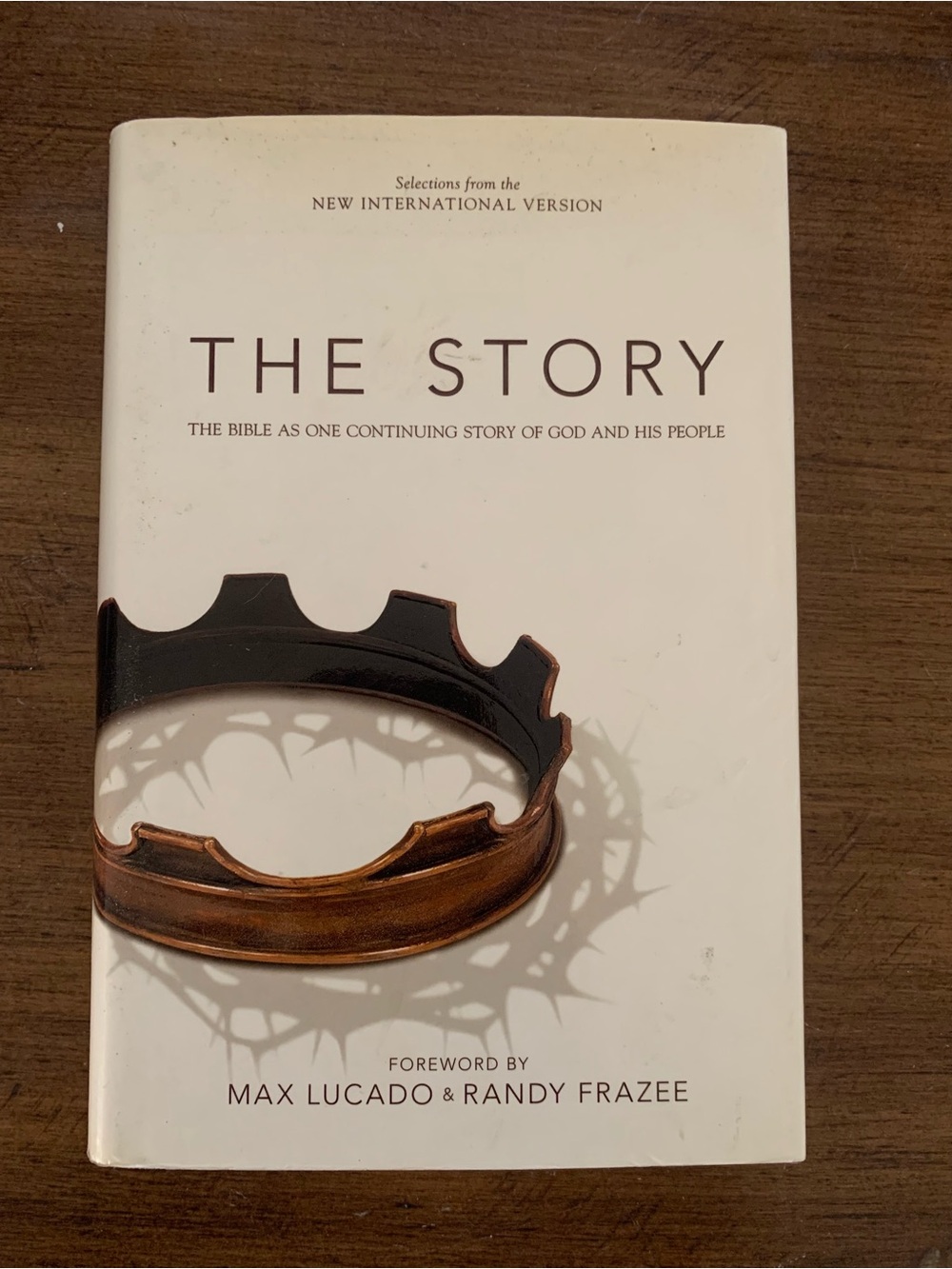 The Story Hardcover Book - White/Copper Cover